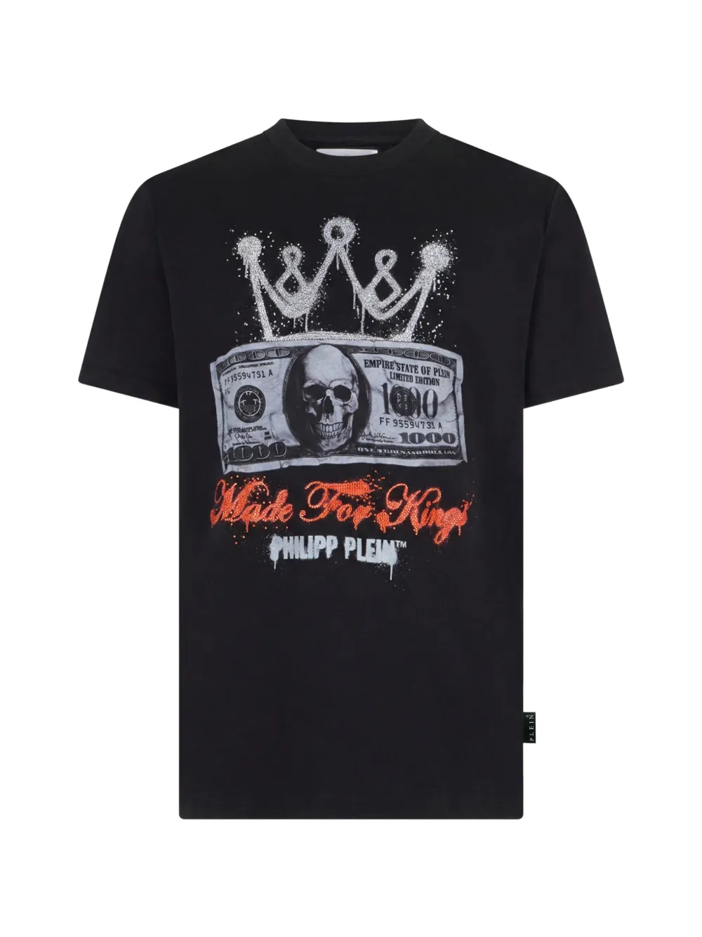 Philipp Plein jersey T-Shirt crown Dollar
