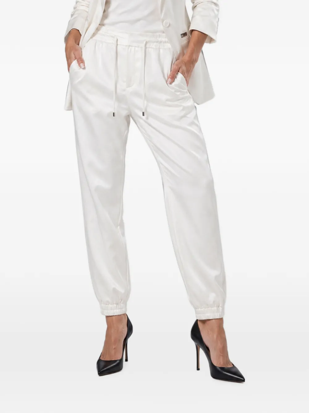 Philipp Plein Cady cargo broek Wit