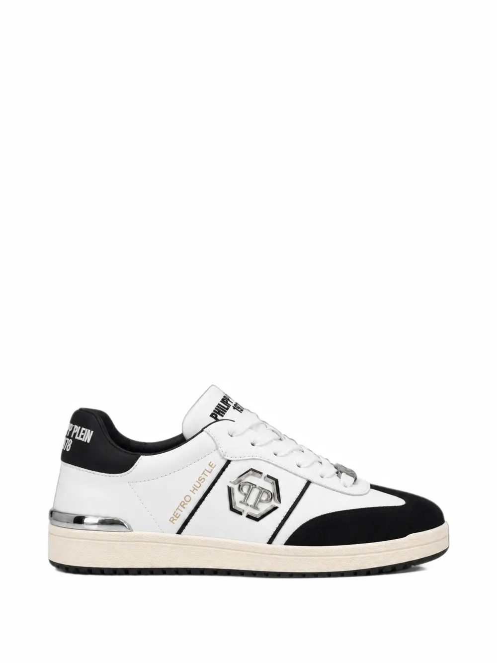 Philipp Plein low-top sneakers Retro Hustle bicolor - White
