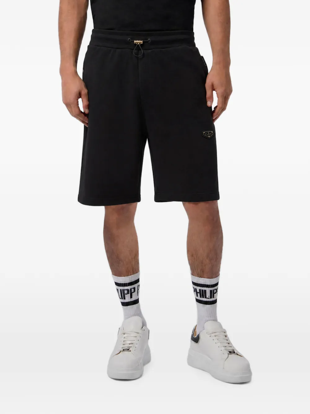 Philipp Plein Joggingshorts Zwart