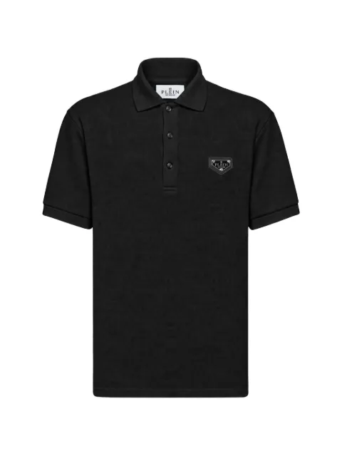 Philipp Plein Camisa polo com monograma jacquard
