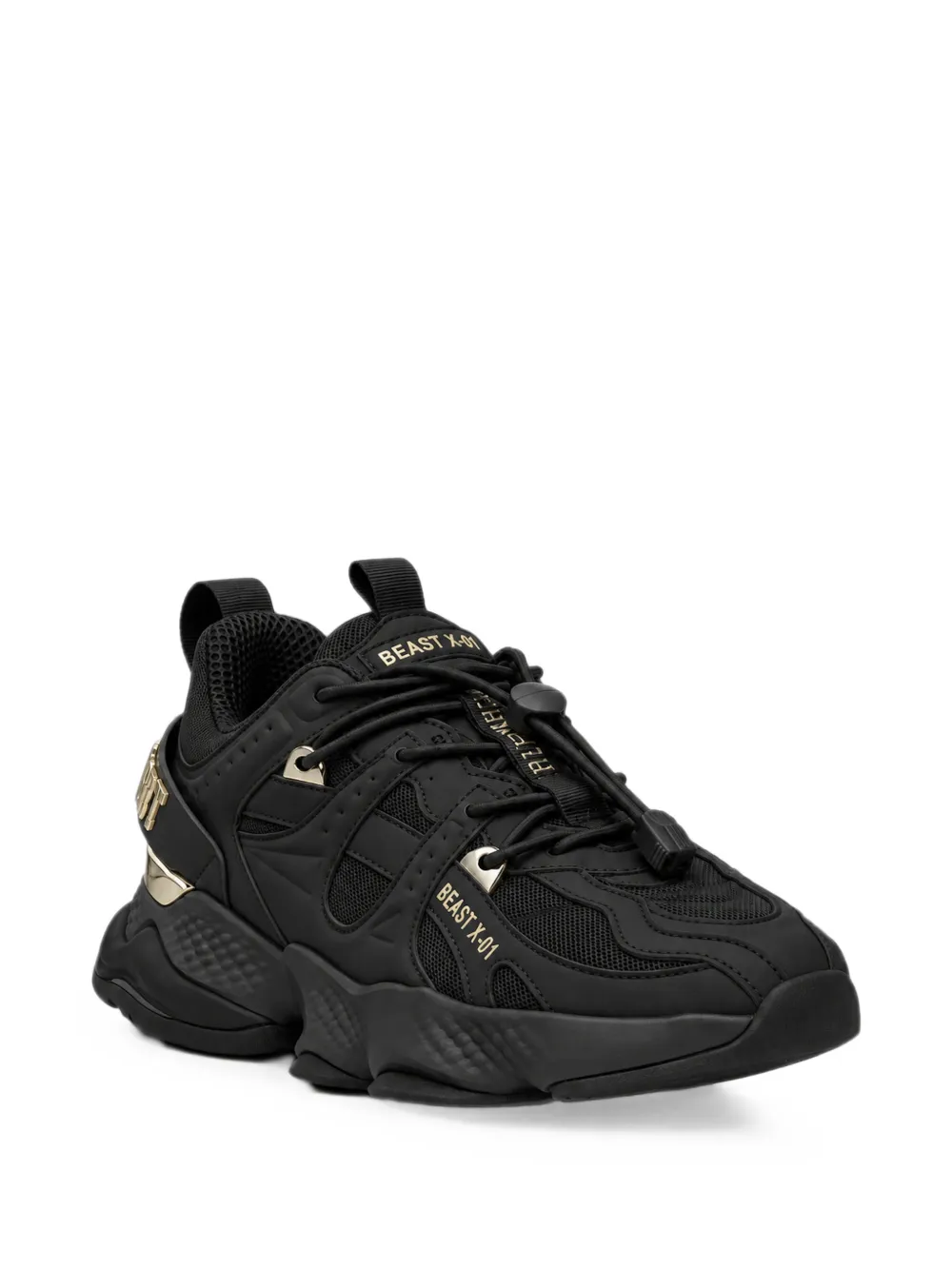 Plein Sport Beast X-01 sneakers Zwart