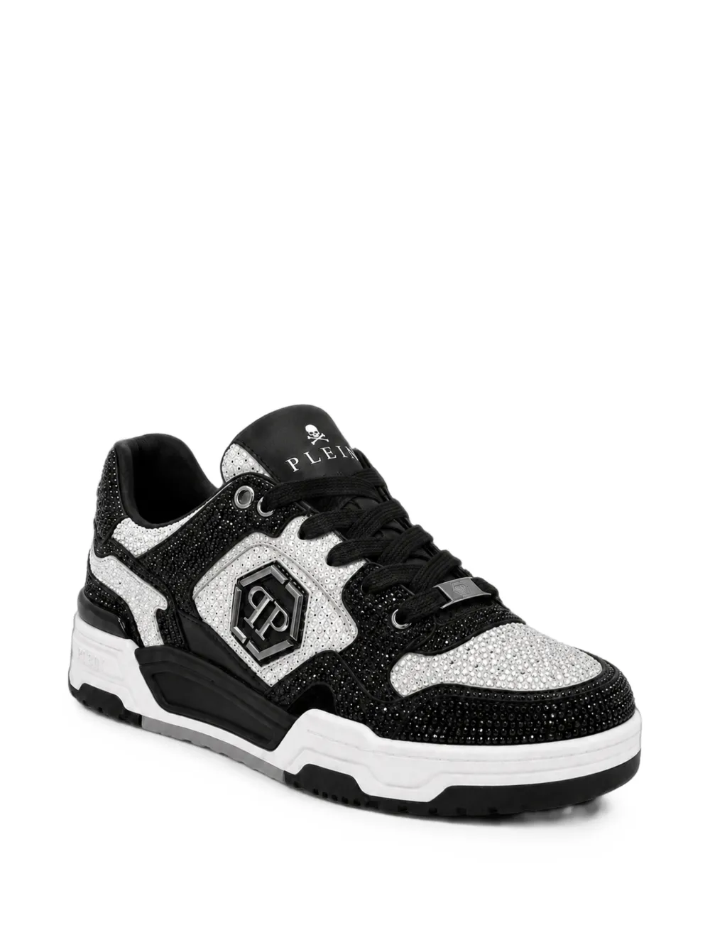 Philipp Plein low-top Predator V2 Strass sneakers Zwart