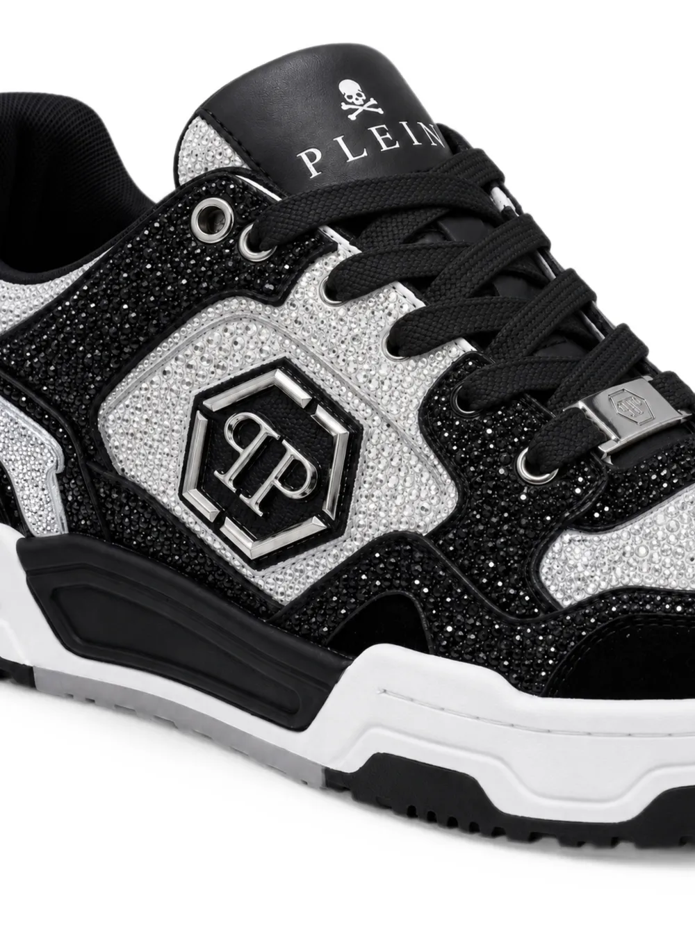 Philipp Plein low-top Predator V2 Strass sneakers Zwart