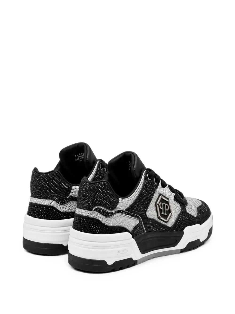 Philipp Plein low-top Predator V2 Strass sneakers Zwart