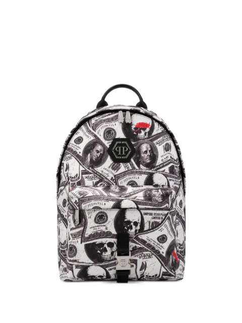 Philipp Plein leather backpack