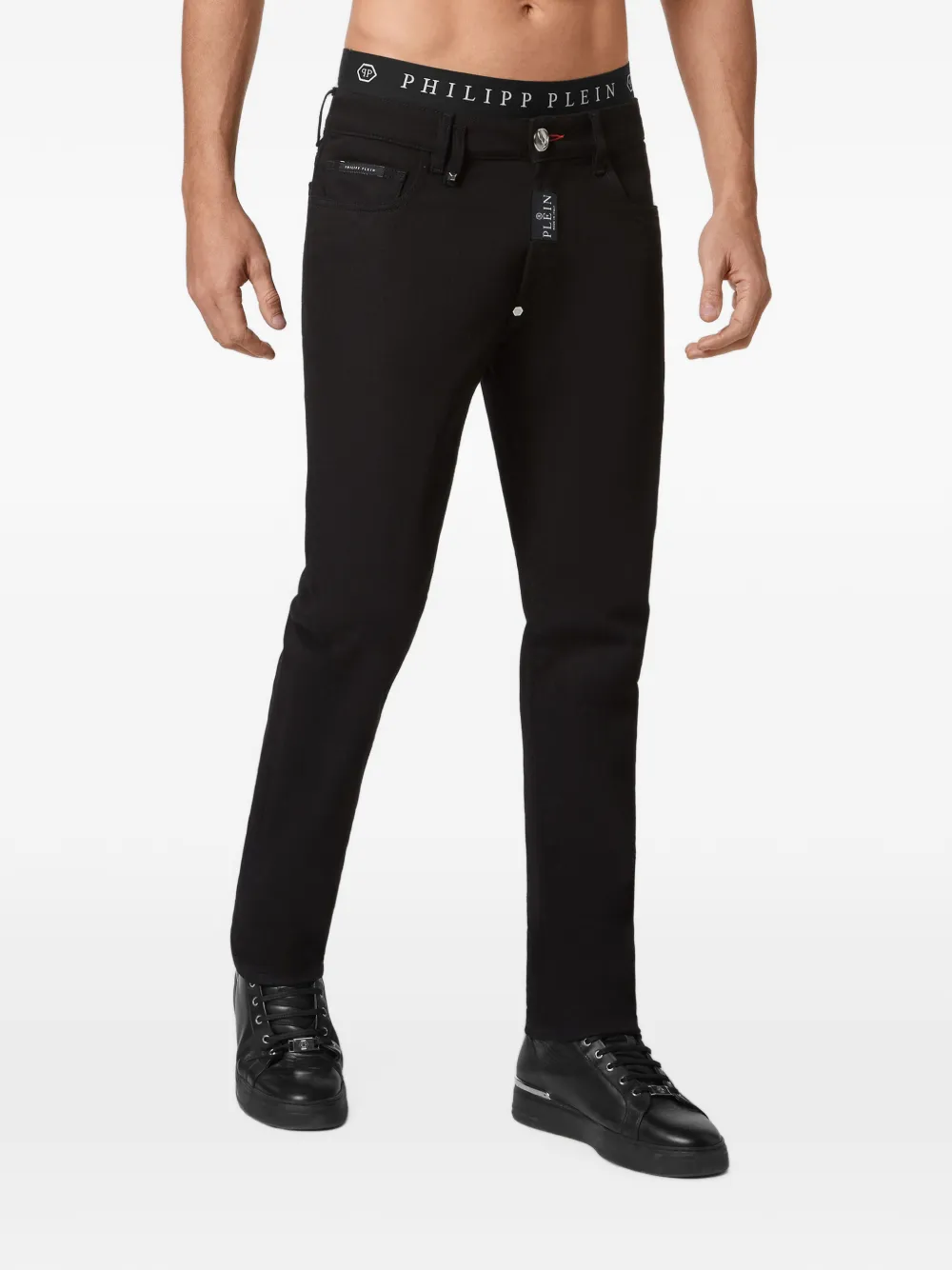 Philipp Plein Straight Supreme jeans Zwart