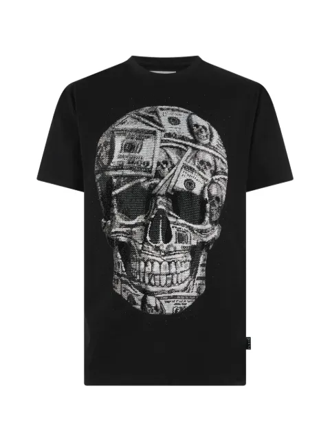 Philipp Plein t-shirt Skull Dollar Stones