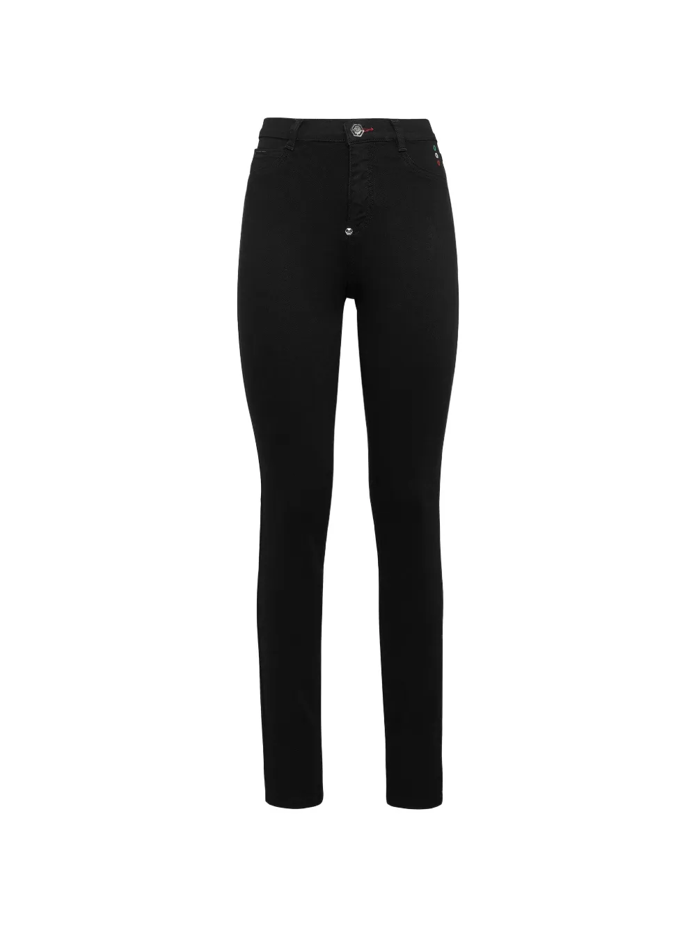 Philipp Plein high-waist jeggins - Schwarz