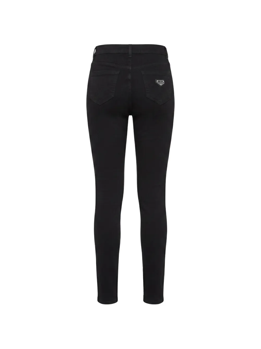 Philipp Plein High-waist jeggins Zwart