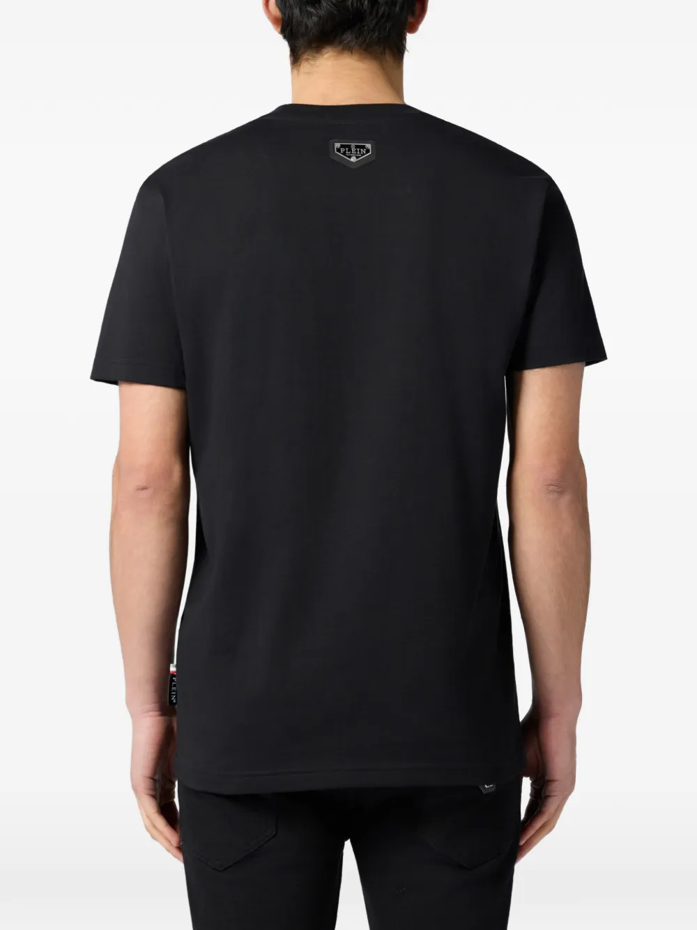 Philipp Plein Skull Baroque Dots jersey T-shirt Zwart