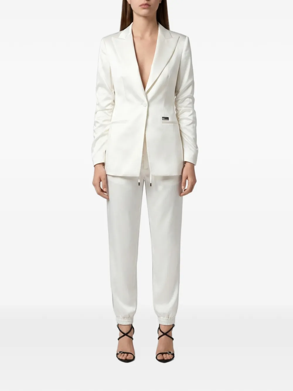 Philipp Plein Cady cargo blazer Wit