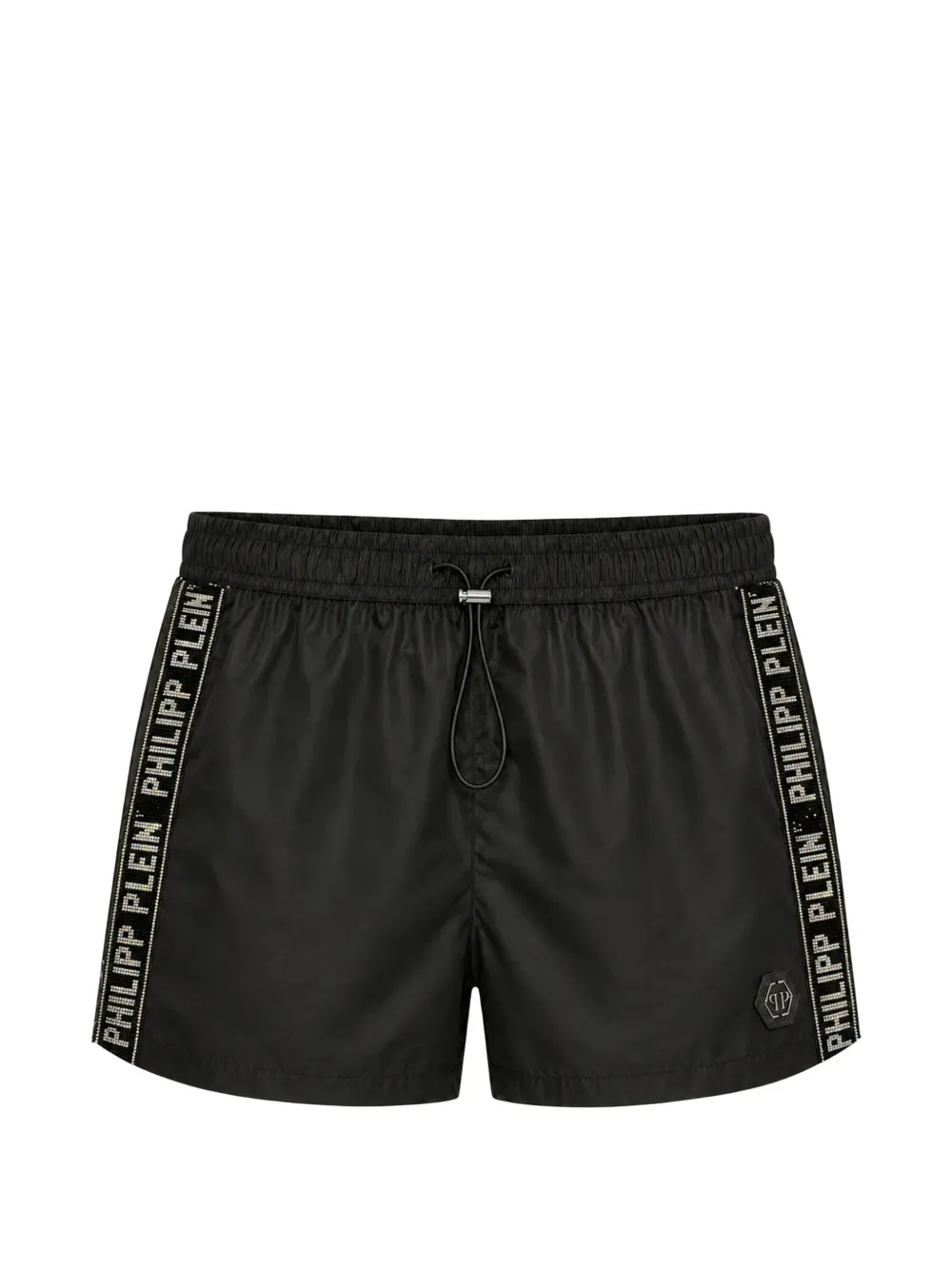 Philipp Plein 크리스털 장식 스윔 쇼츠 | 블랙 | Image 1