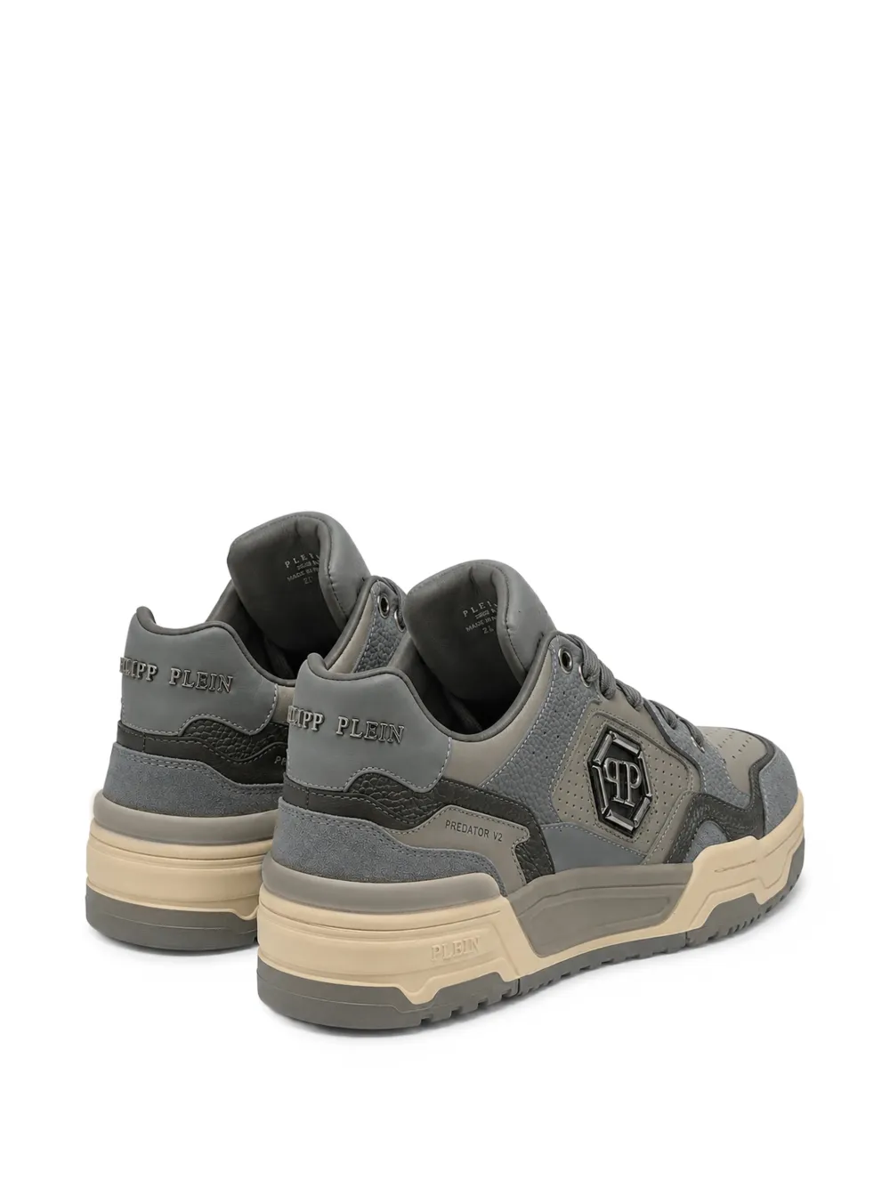 Philipp Plein low-top Predator V2 sneakers Grijs