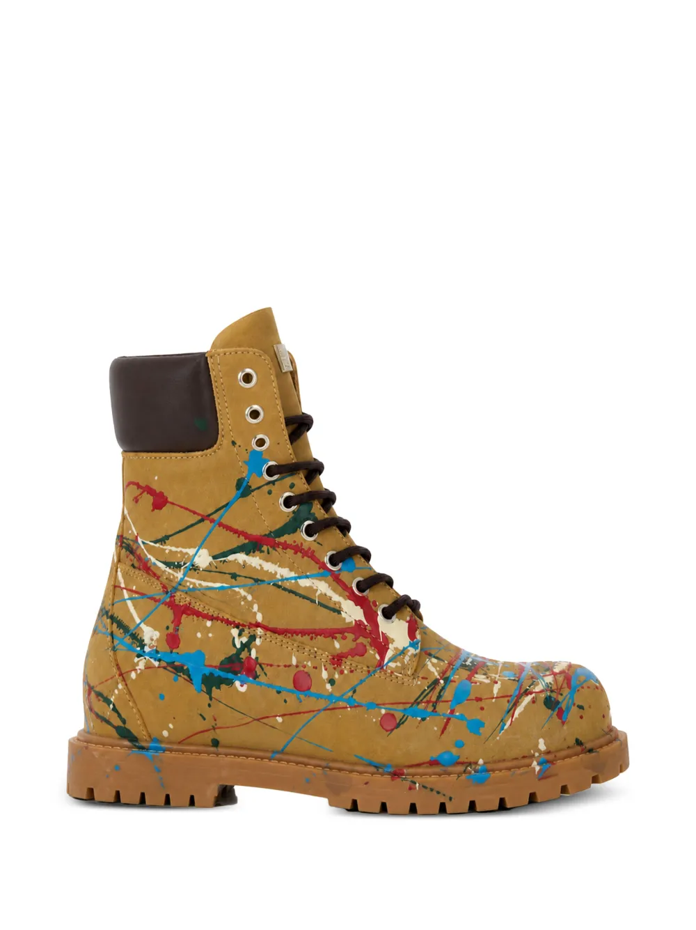 Philipp Plein bottines Dripping Skull en nubuck - Tons neutres Philipp Plein bottines Dripping Skull en nubuck - Tons neutres