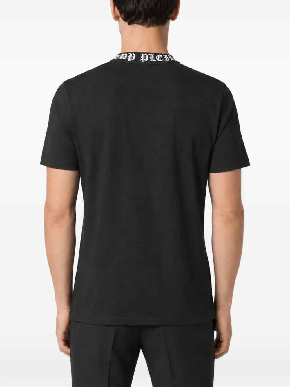 Philipp Plein Gothic jersey T-shirt Zwart