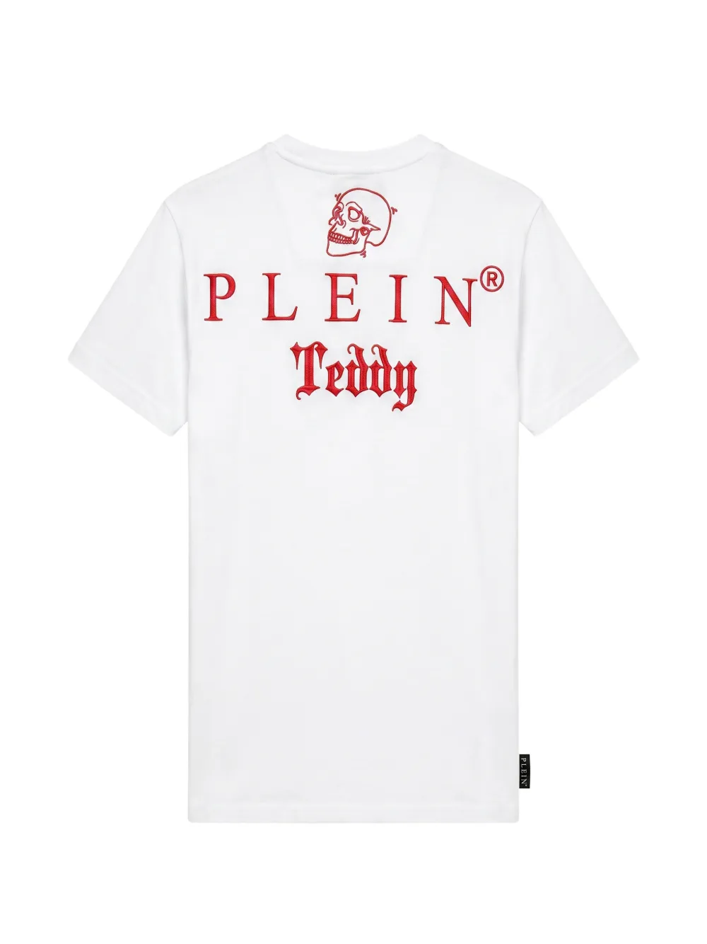 Philipp Plein Teddy Crest jersey T-shirt Wit
