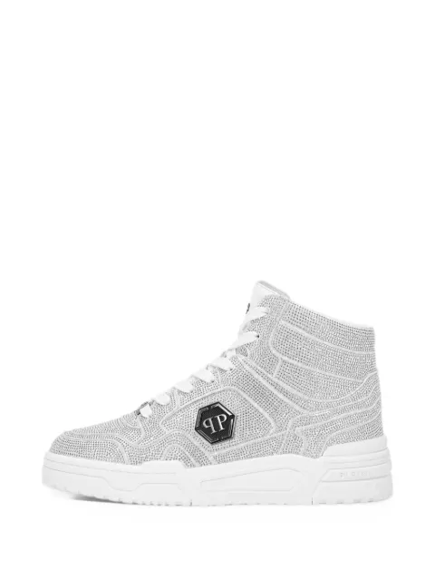 Philipp Plein mid top Predator V2 strass sneakers