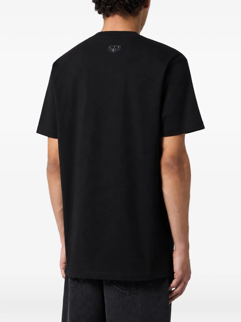 Philipp Plein Jersey T-shirt Plein PP Zwart