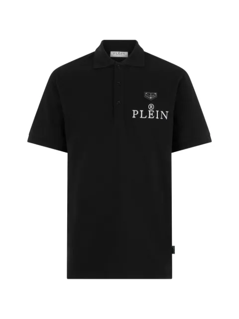 Philipp Plein logo-detail cotton polo shirt
