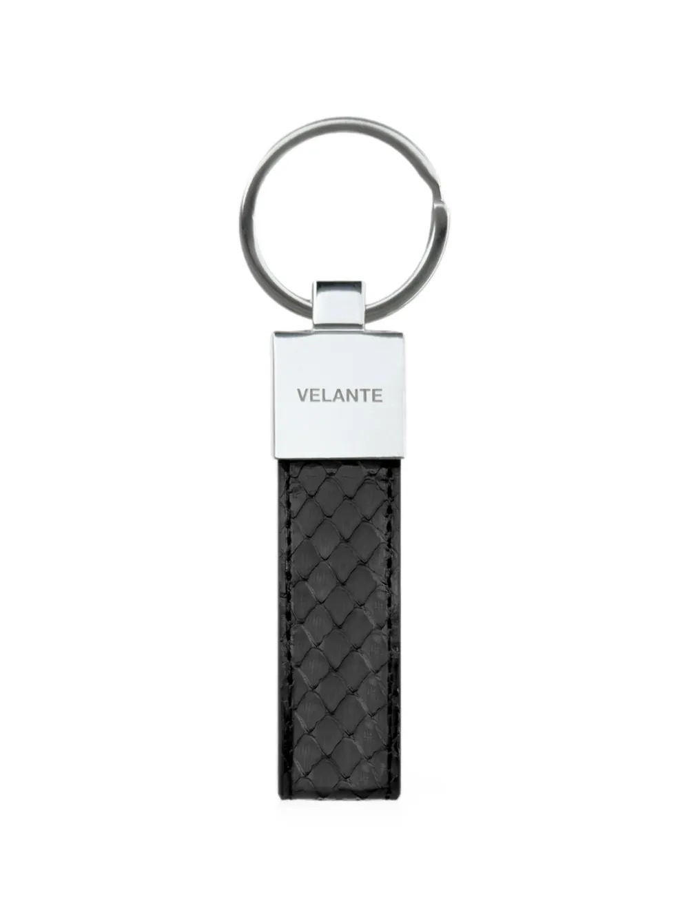VELANTE logo-detail keyring - Silber