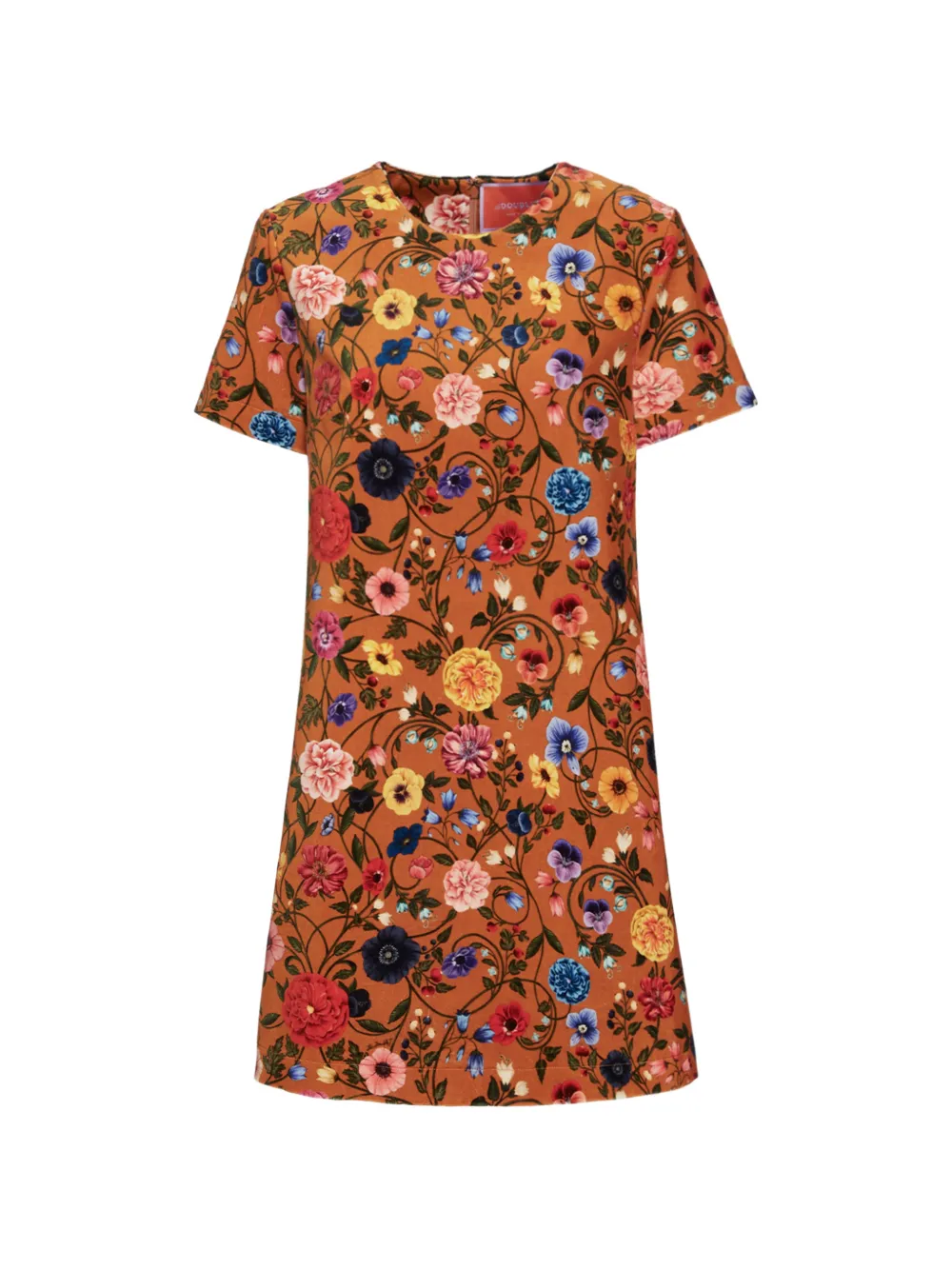 La DoubleJ mini swing dress - Orange