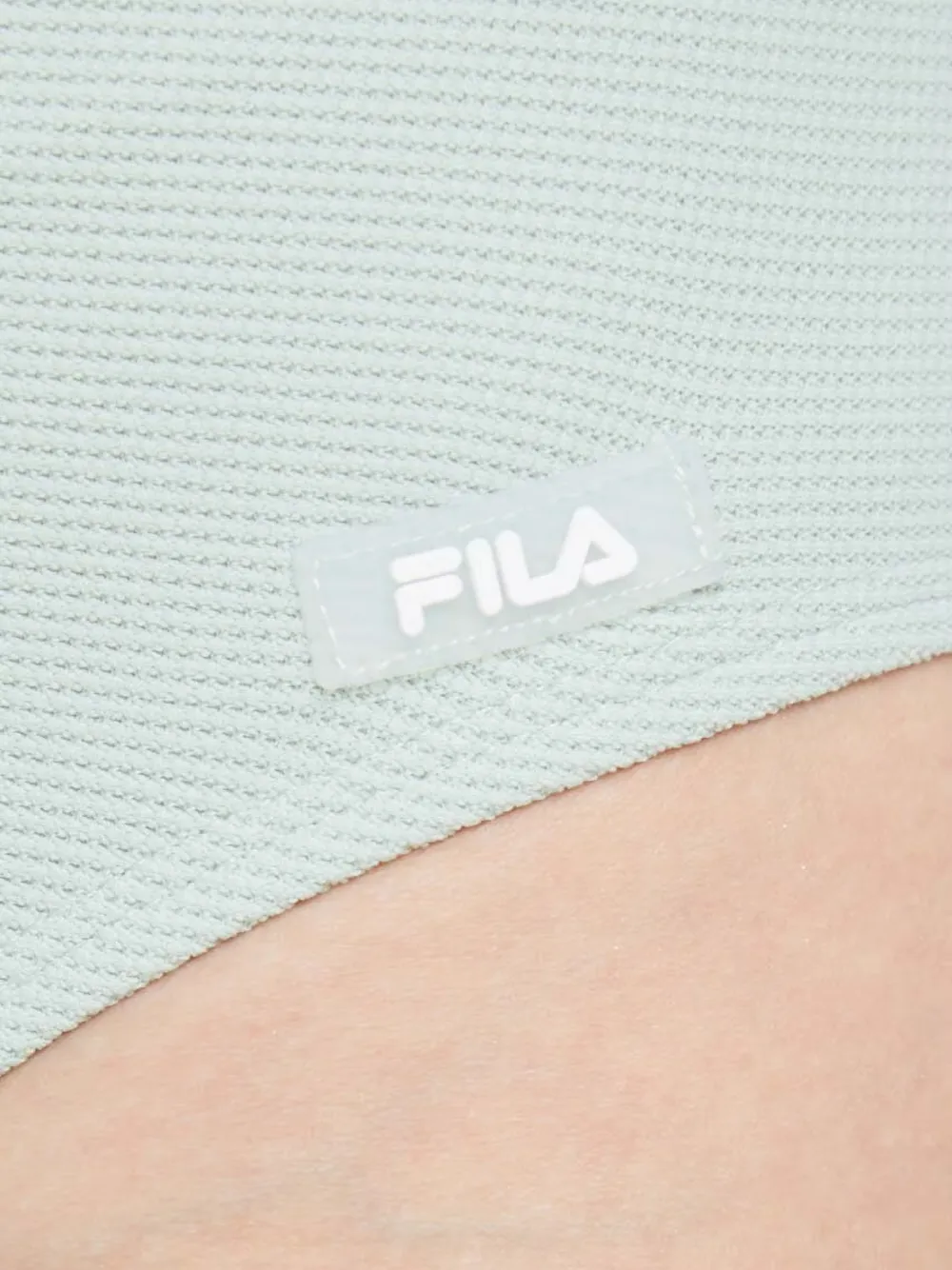Fila Sucre badpak met diepe ronde rug Groen