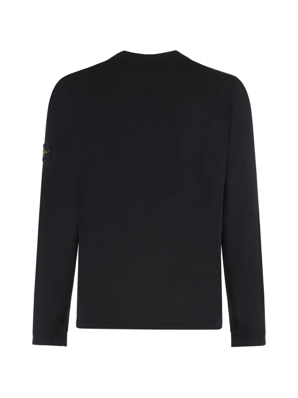 Stone Island Trui met logopatch Zwart