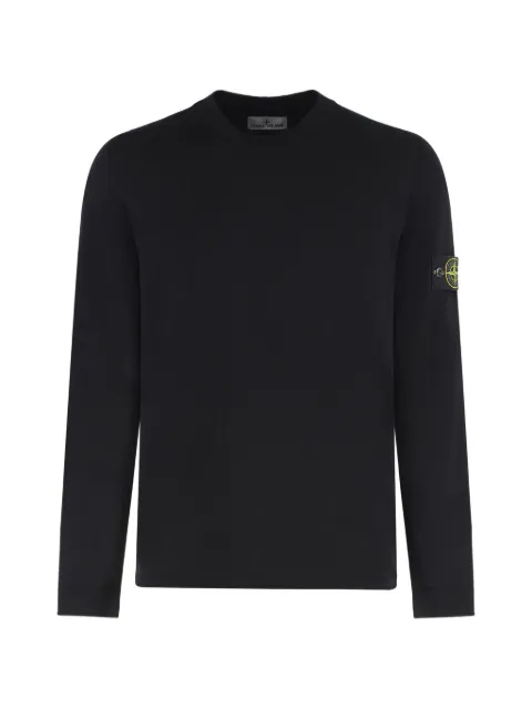 Stone Island logo-patch sweater