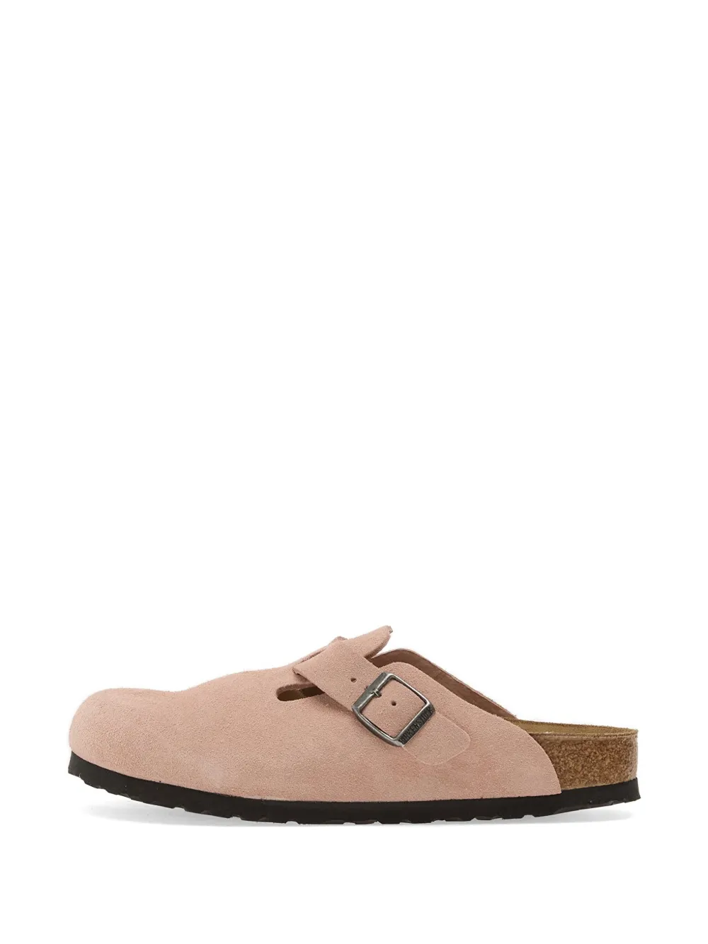 Birkenstock Boston muiltjes met gespsluiting Roze
