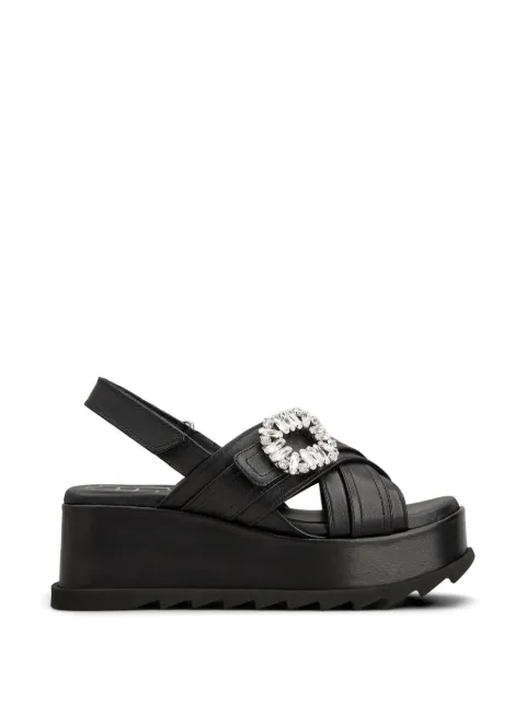 Roger Vivier sandalias con hebilla de cristal