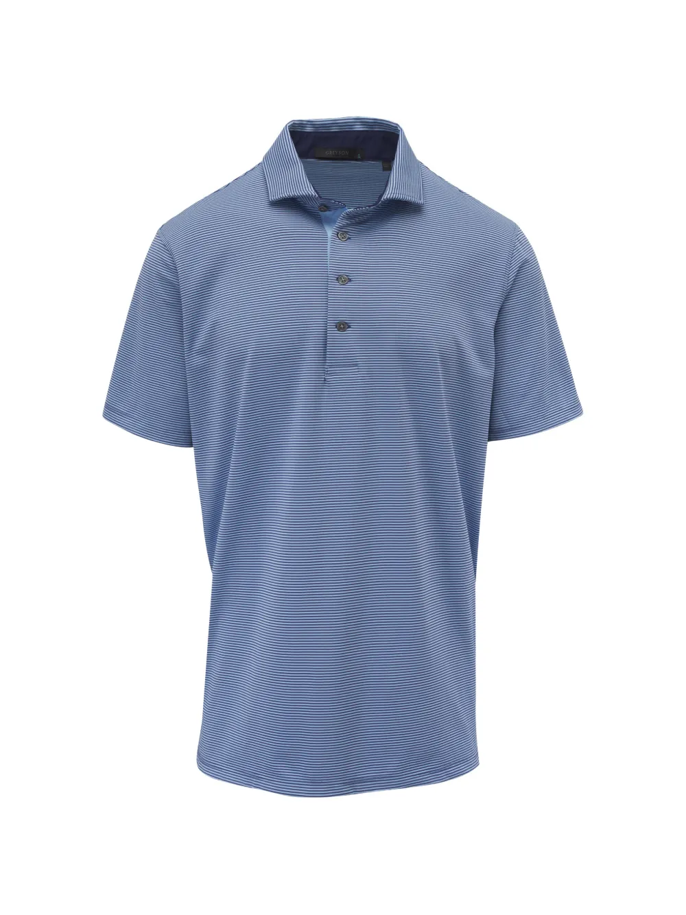 GREYSON Saranac striped polo shirt - Blu