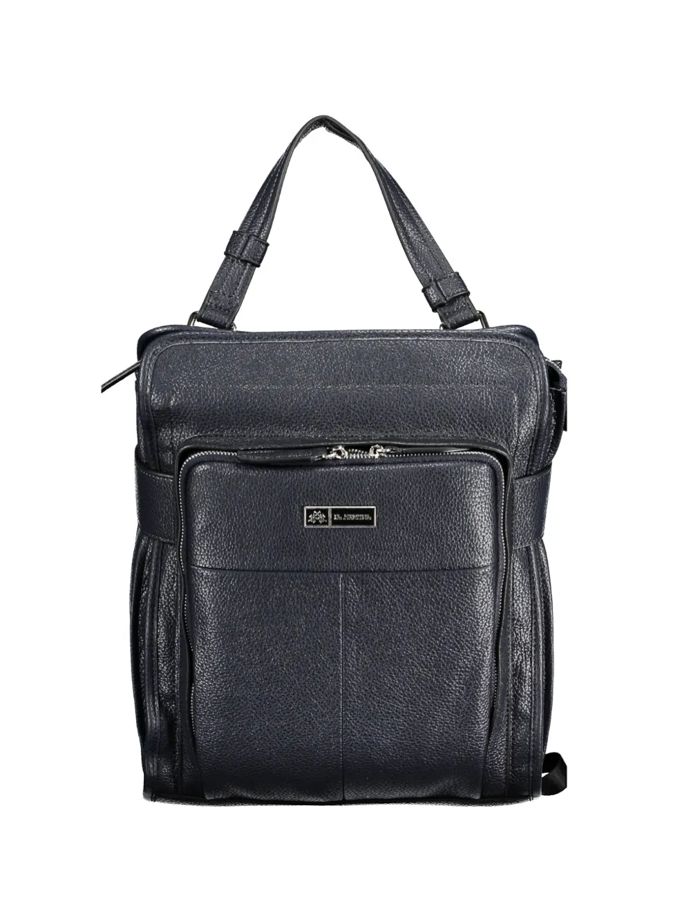 La Martina logo-plaque backpack - Blu