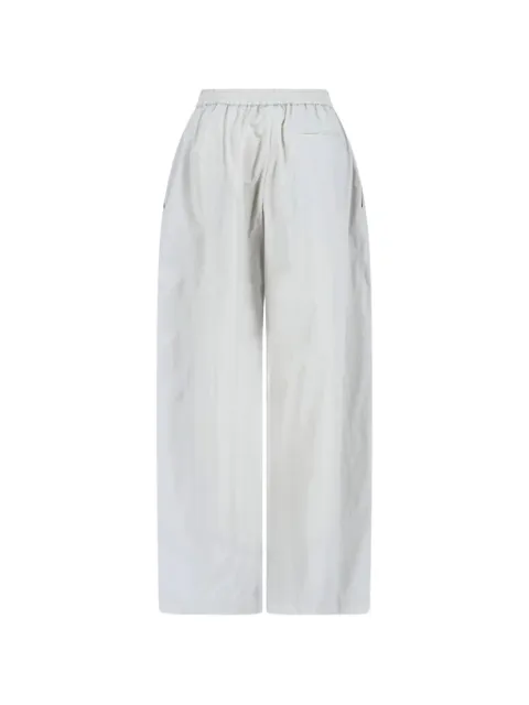 MM6 Maison Margiela crinkled wide-leg trousers