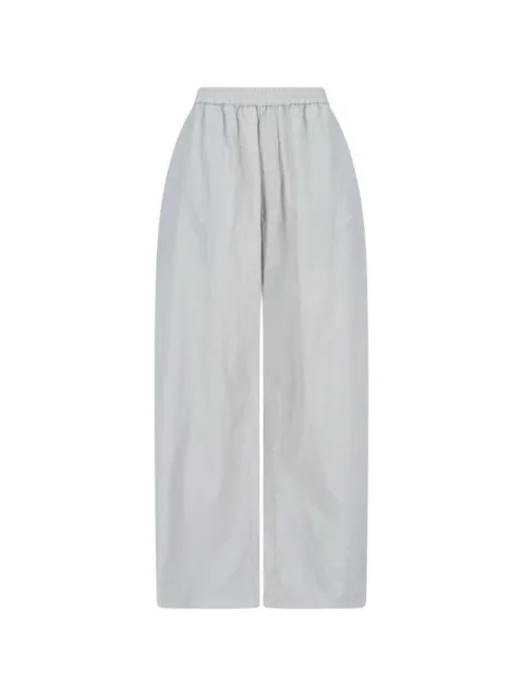 MM6 Maison Margiela crinkled wide-leg trousers