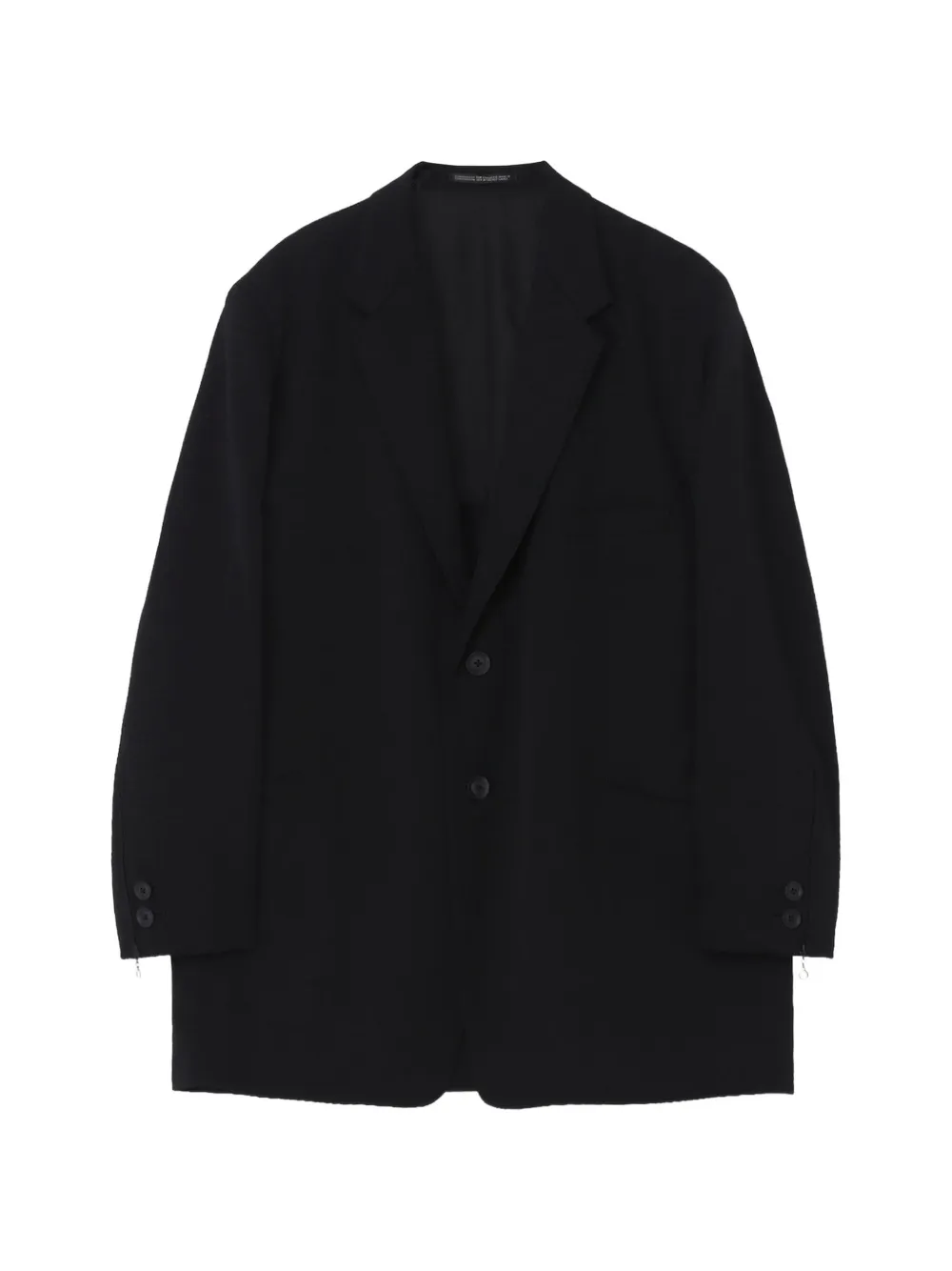 Yohji Yamamoto long-sleeves blazer - Nero