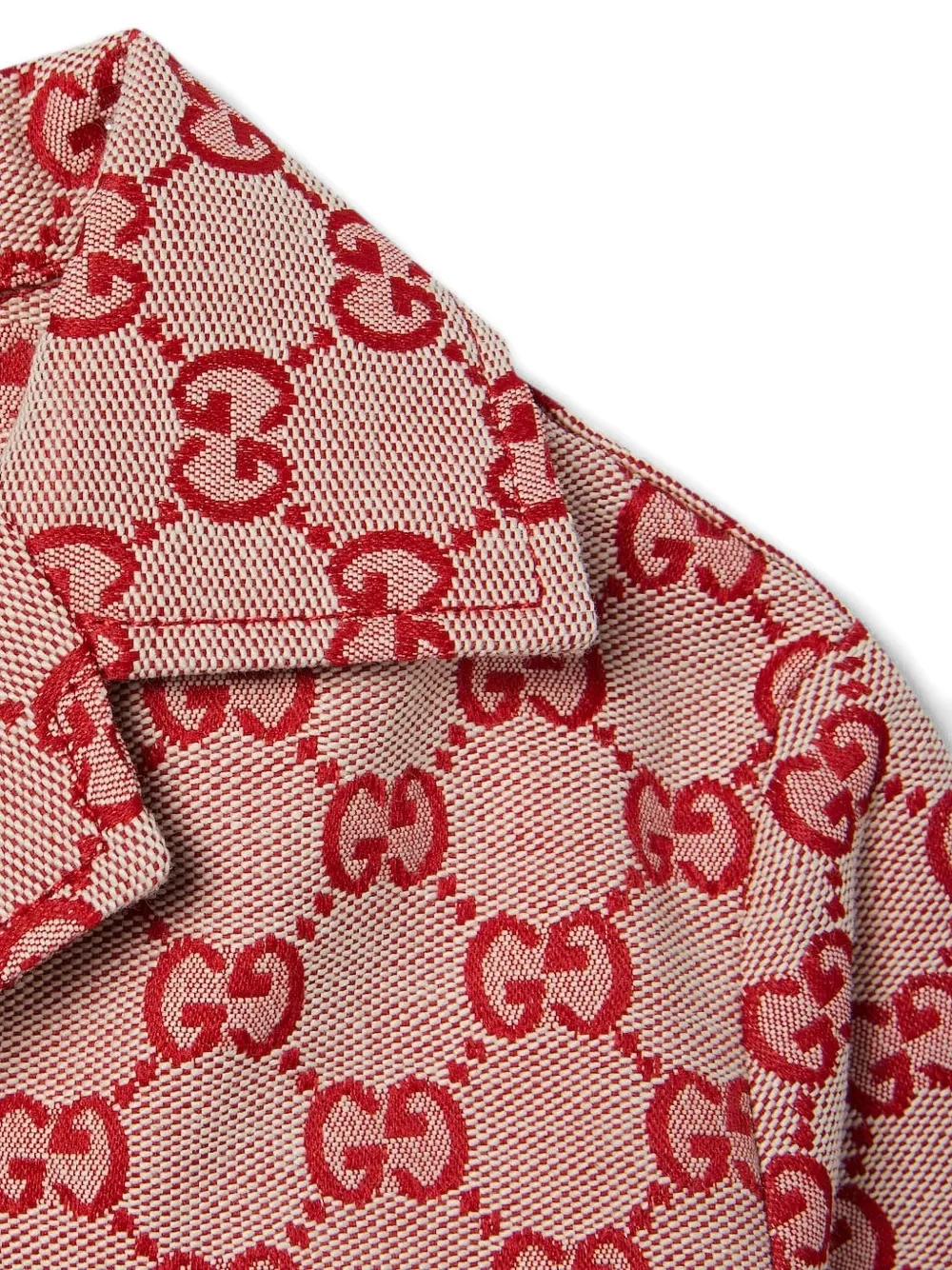 Gucci Kids Blazer met monogram Rood