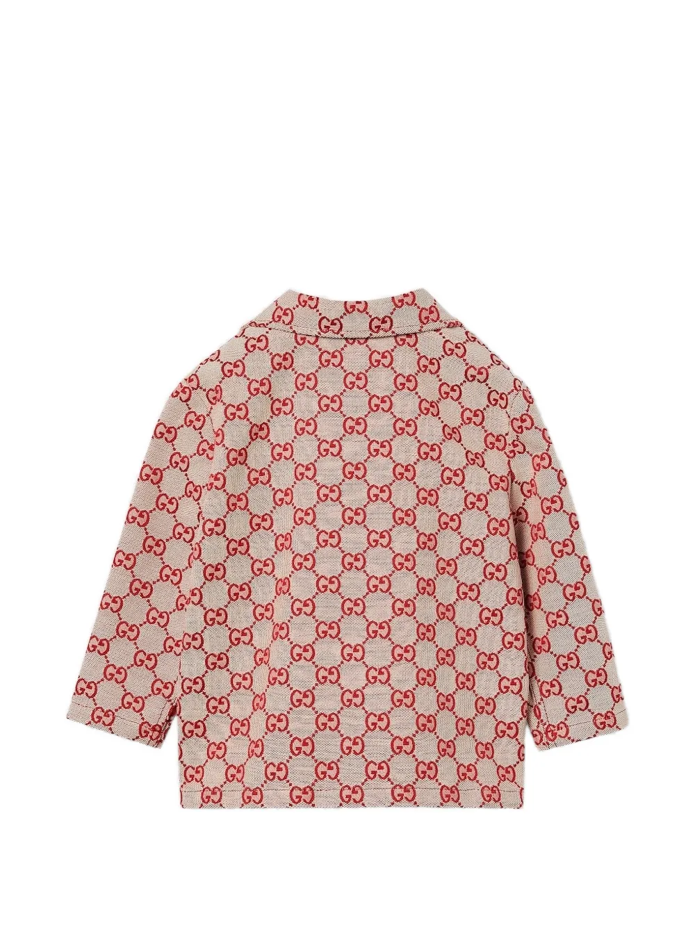 Gucci Kids Blazer met monogram Rood
