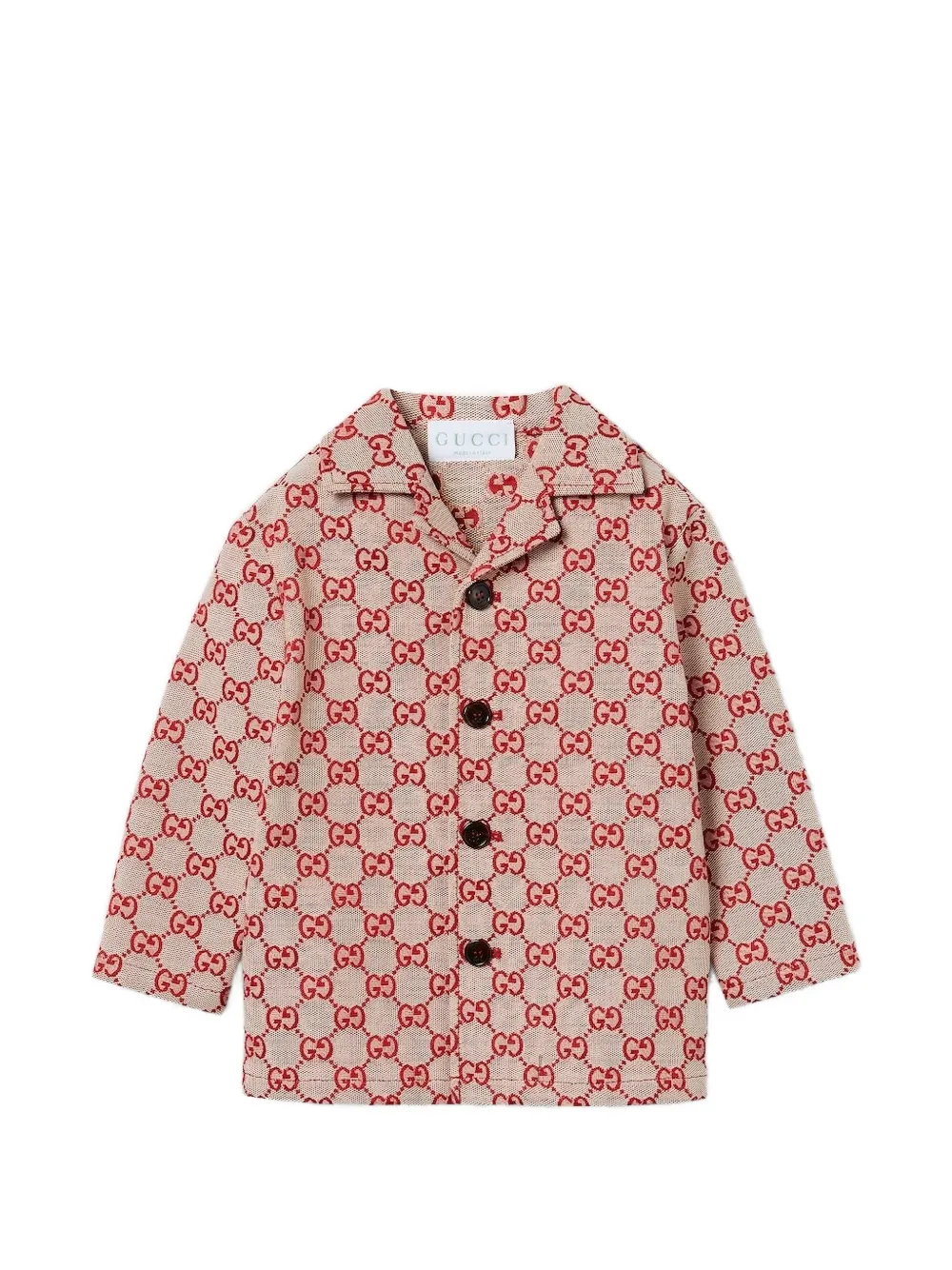 Gucci Kids monogram blazer - Rot