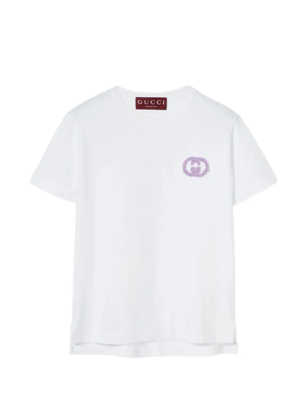 Gucci T-Shirt mit GG - Weiß