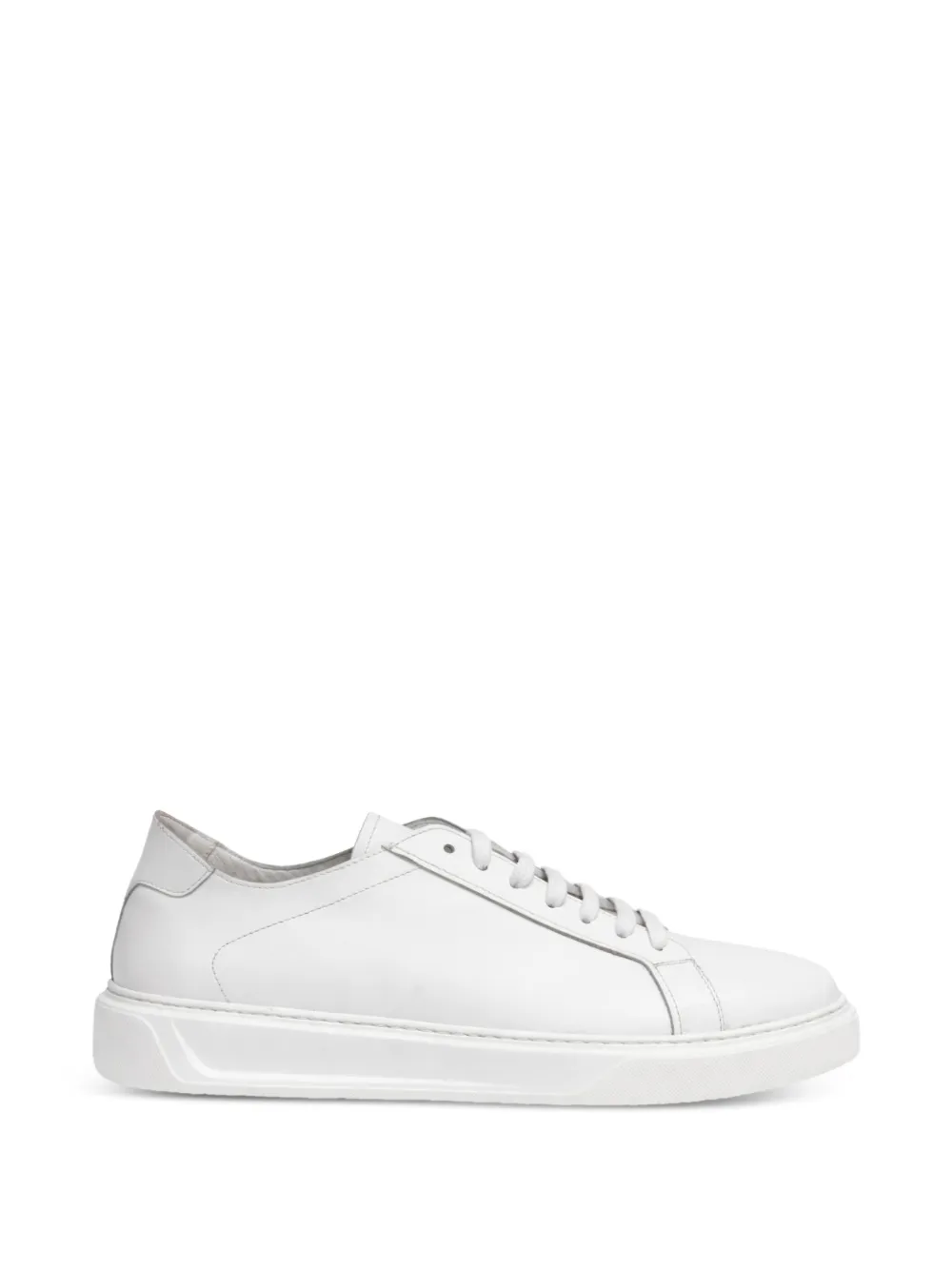 FRANZESE COLLECTION hand-stitched leather sneakers - Bianco