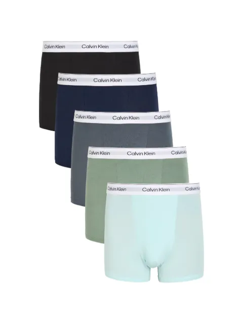 Calvin Klein logo-waistband boxers (set of five)
