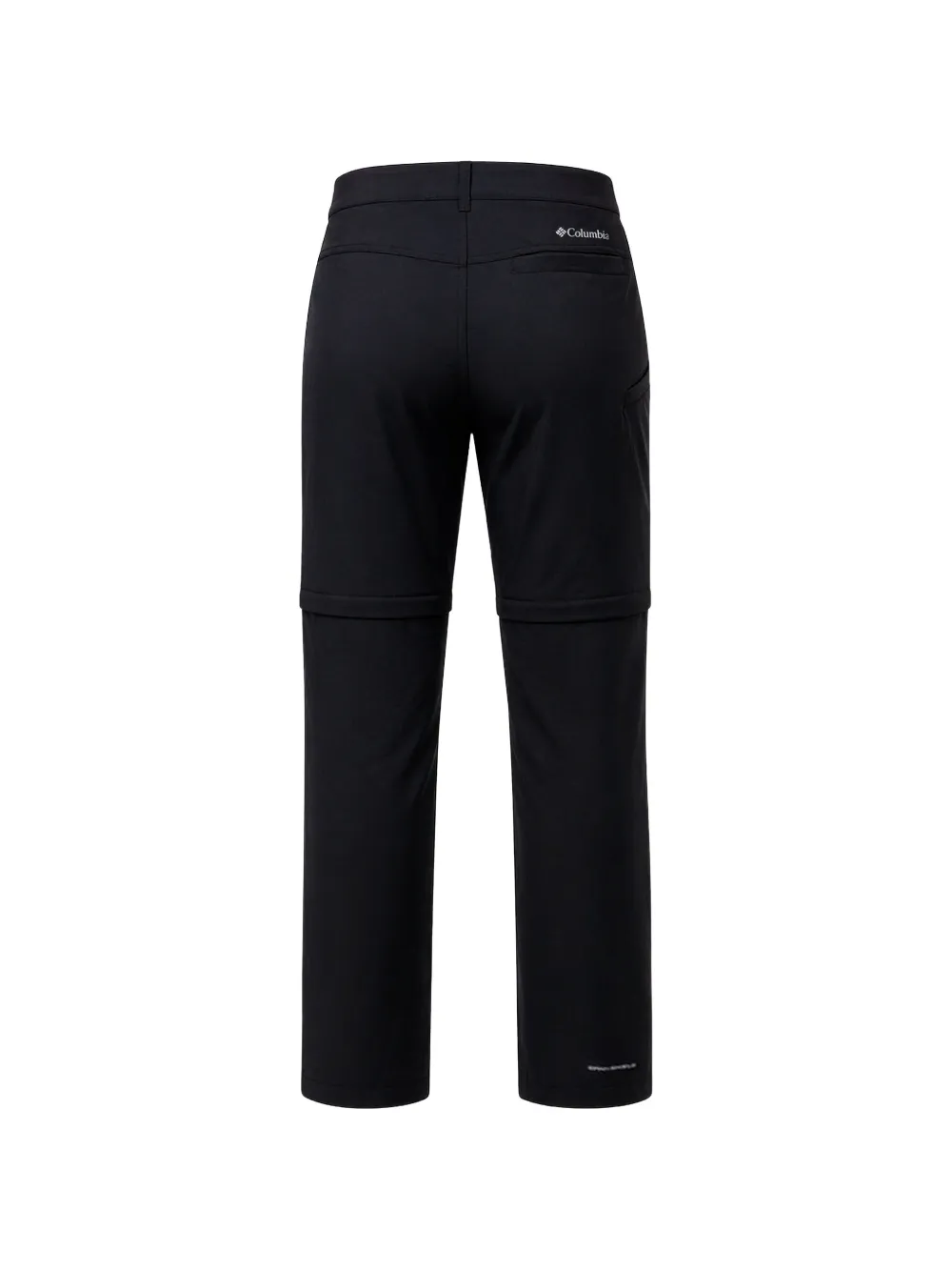 Columbia Verstelbare cargo broek met rits Zwart