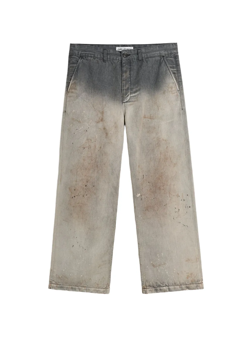 Our Legacy OUR LEGACY Rig trousers - Grau aus Polyester/Baumwolle in Grau