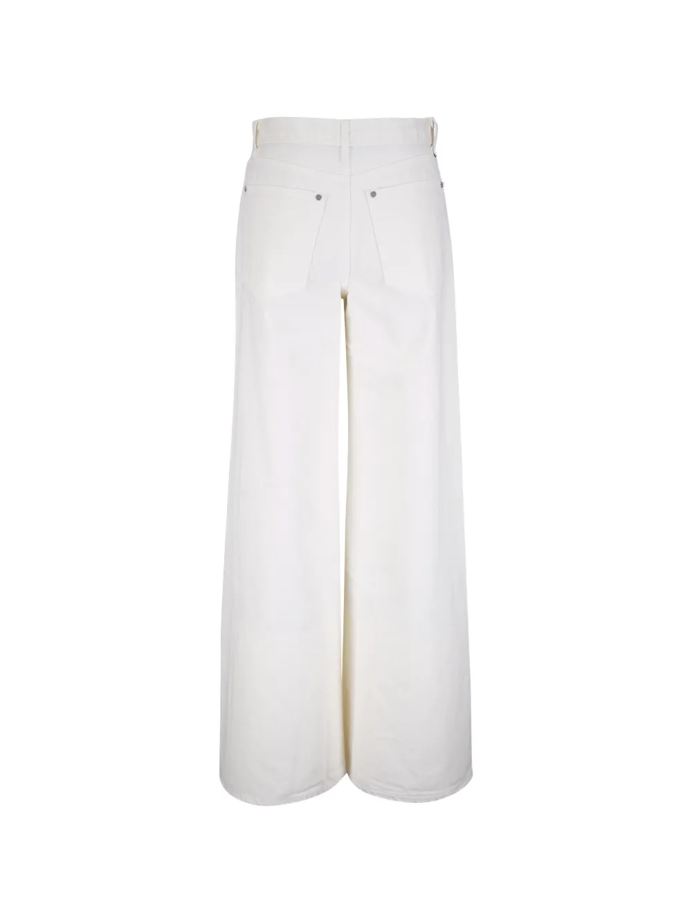 TWP Tiny Dancer jeans met wijde pijpen Beige