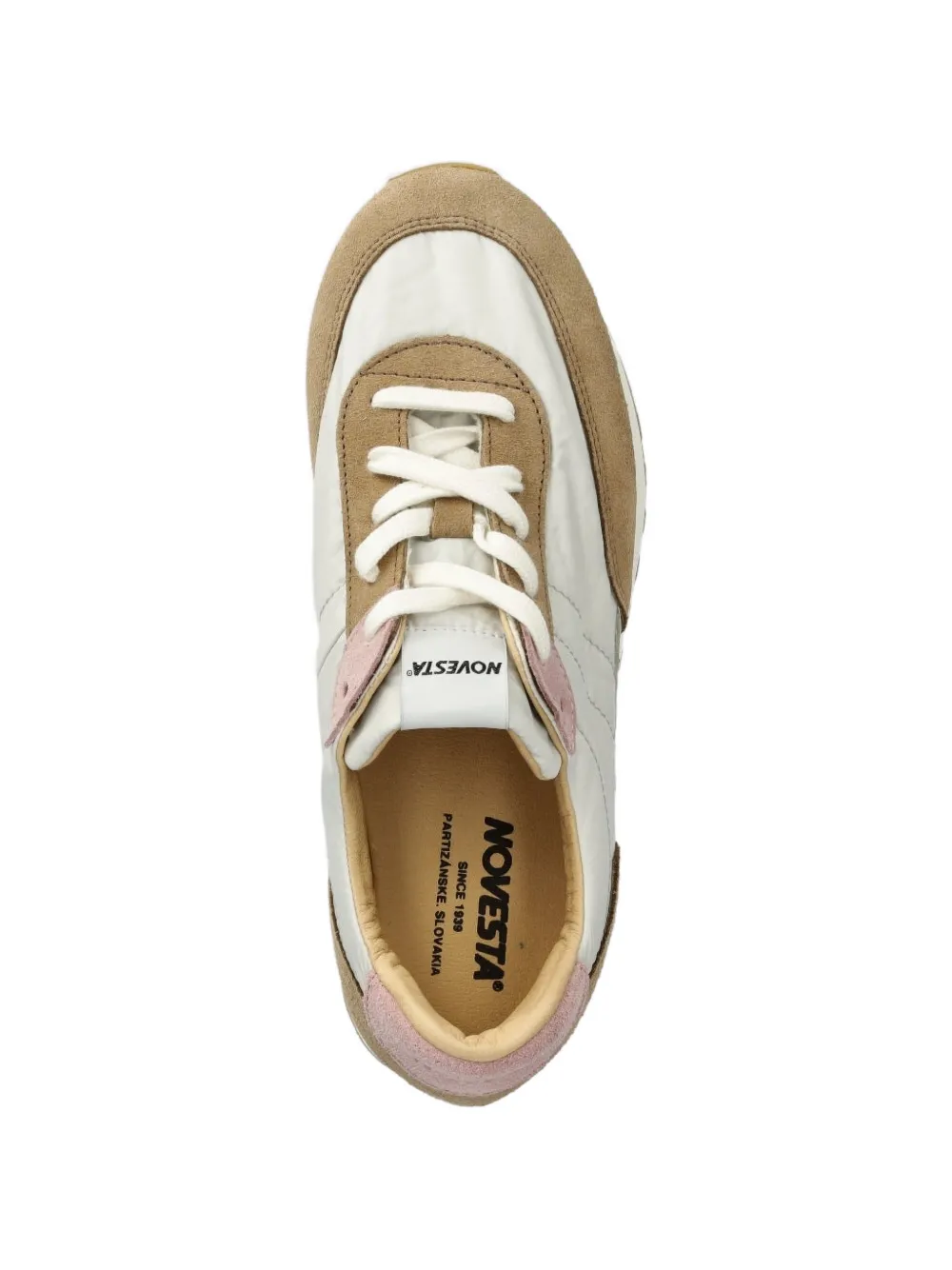 Novesta Marathon Runner sneakers met vlakken Beige