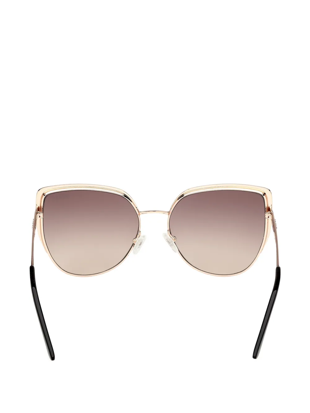 GUESS EYEWEAR Zonnebril met cat-eye montuur Goud
