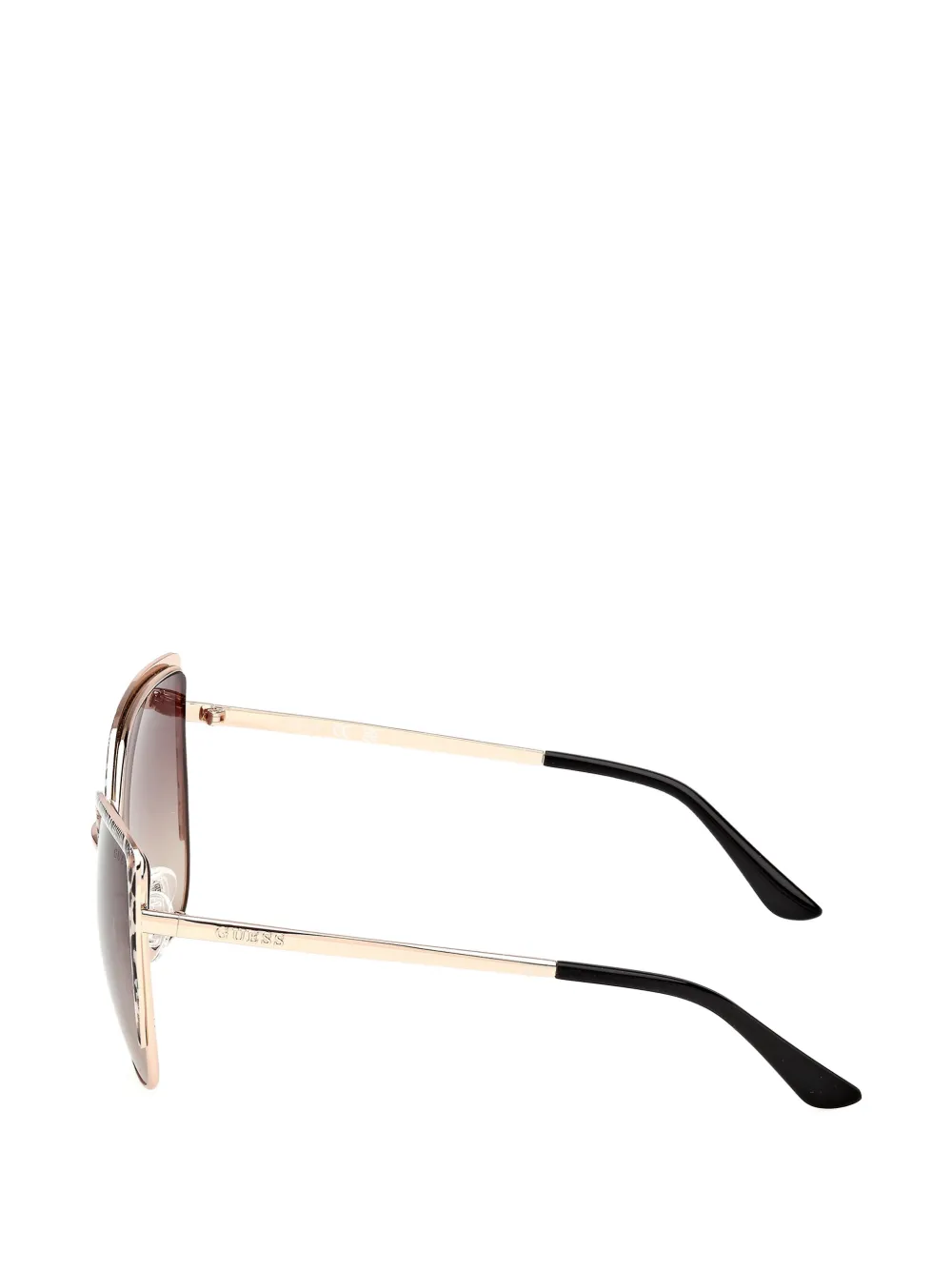 GUESS EYEWEAR Zonnebril met cat-eye montuur Goud