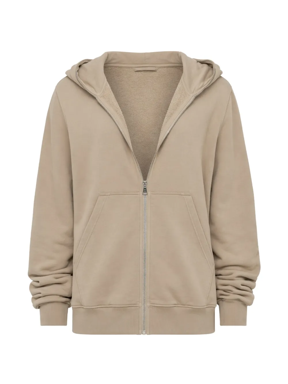 Rick Owens DRKSHDW Jumbo Gimp hoodie met lange mouwen Beige