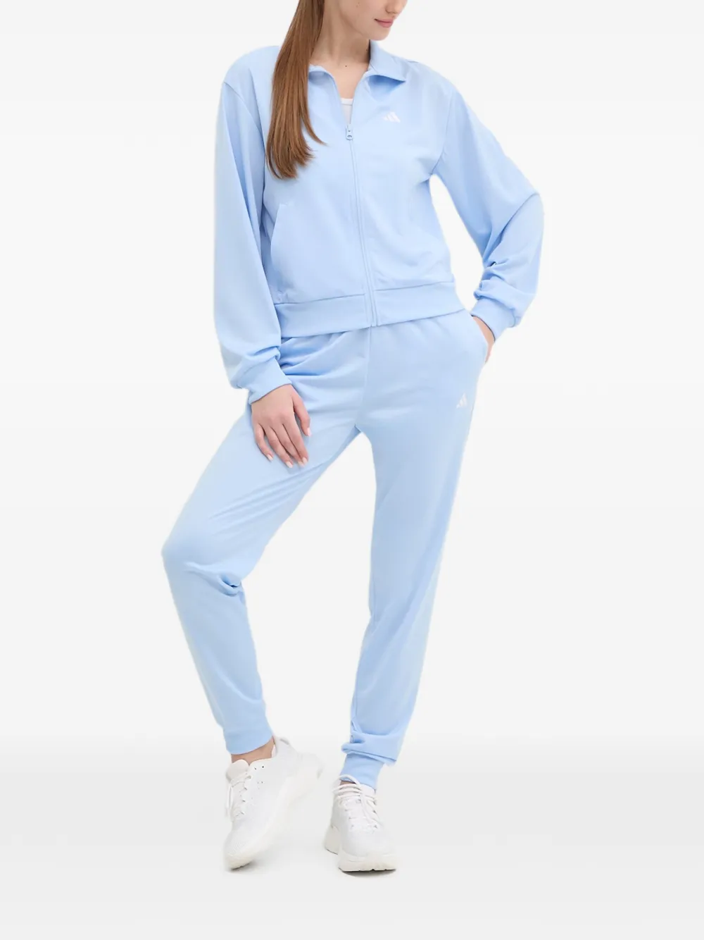 adidas zip-up tracksuit set (set of two) - Blu